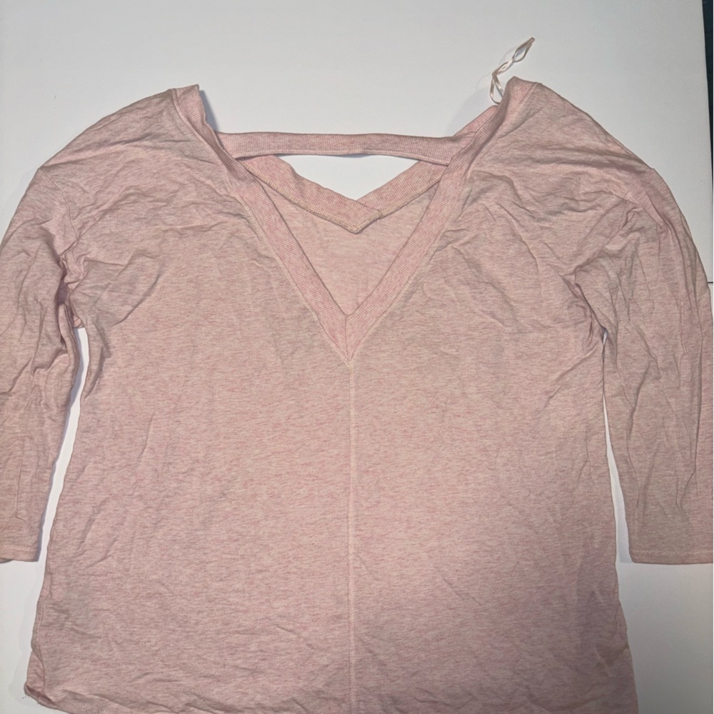 CALIA by Carrie Underwood Light Pink Long Sleeve Top